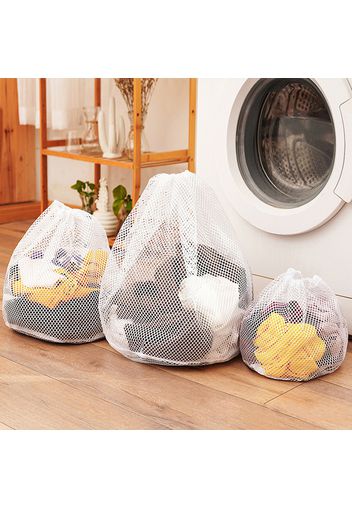 Mesh Laundry Bag with Drawstring, Bra Underwear Products Household Cleaning Tools Accessories Laundry Wash Care