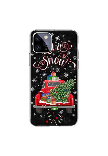 Christmas Snowflake Gift Car iPhone Case Soft TPU Protective Case for iPhone 8/8 Plus/11/11 Pro/11 Pro Max/12/12 Pro/12 Pro Max/12 Mini/X/XS/XS Max/XR/13/13 Pro/13 Pro Max/13 Mini