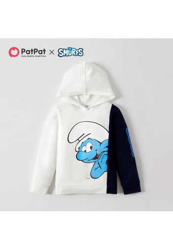 Smurfs Kid Boy/Kid Girl Graphic Colorblock Hoodie Sweatshirt