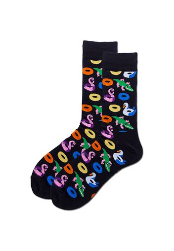Women Colorful Fruit Pattern Comfortable and Breathable Tube Socks