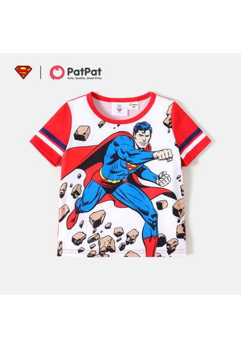 Justice League Toddler Boy Allover Print Short-sleeve Tee