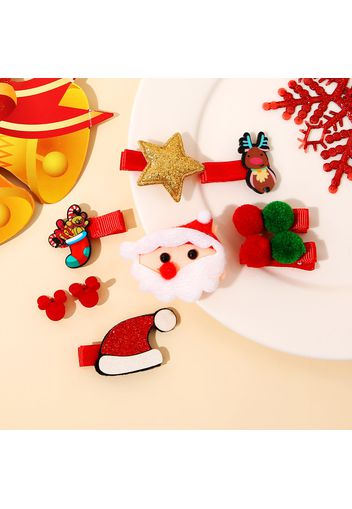 Christmas Hair Clip Sets Hair Accessories for Girls