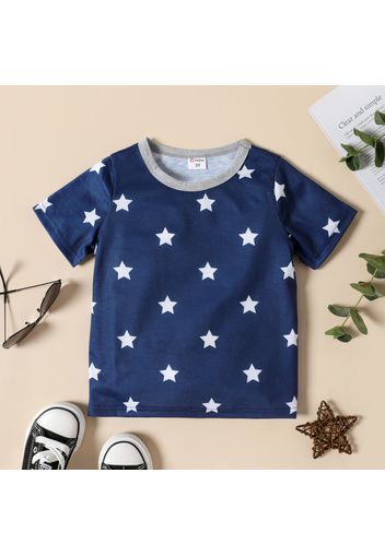 Toddler Boy Stars Print Casual Short-sleeve Tee