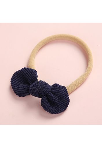 Pretty Bowknot Solid Hairband for Girls