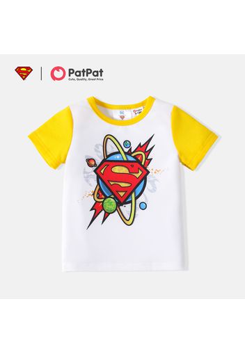 Superman Baby Boy Graphic Colorblock Short-sleeve T-shirt