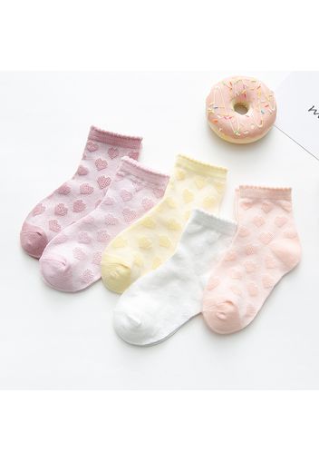 5-pack Baby/ Toddler's Heart Socks