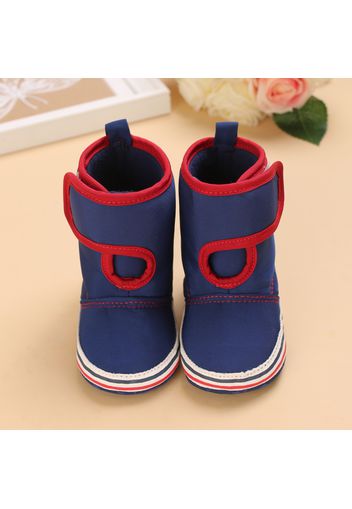 Baby / Toddler Colorblock Striped Velcro Closure Prewalker Shoes
