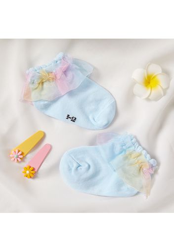 Baby / Toddler / Kid Mesh Flounced Socks