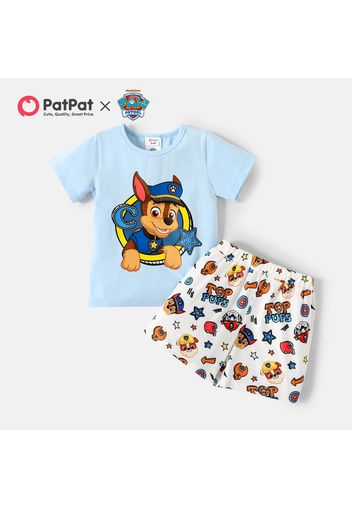 PAW Patrol 2-piece Toddler Boy Graphic Cotton Tee and Allover Short Set