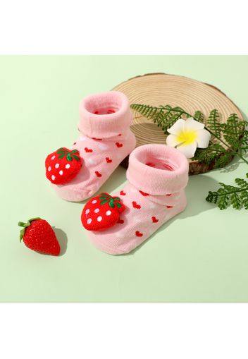 Baby Cartoon Animal Fruit Three-dimensional Socks