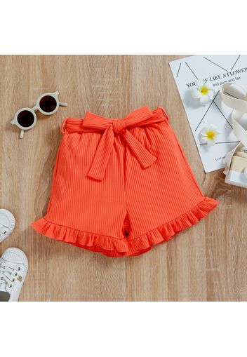 2pcs Toddler Girl Stipe/ Solid Color Tank Top and Pants/ Shorts Set