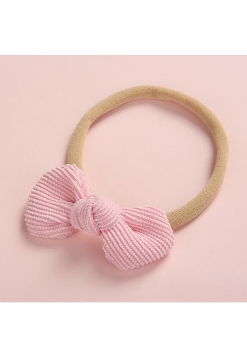 Pretty Bowknot Solid Hairband for Girls