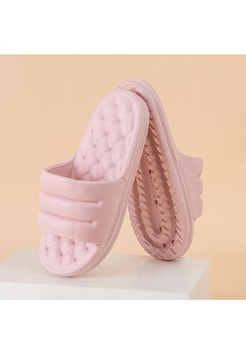 Mute EVA Sofa Slides Women Thick Sole Soft Indoor Slippers Women Anti-slip Sandals Men Summer Platform Women Shoes Bath