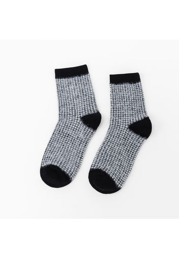 Women Textured Pattern Warm Plush Floor Socks