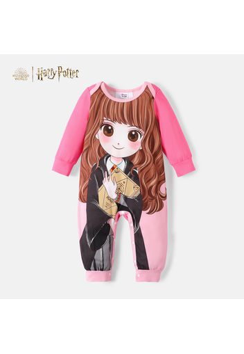 Harry Potter Baby Boy/Girl Long-sleeve Graphic Jumpsuit