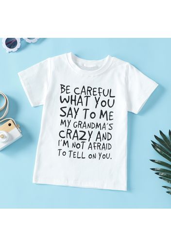 Baby / Toddler Letter Print Tee