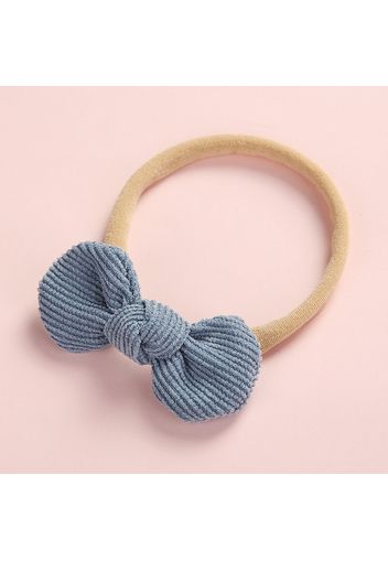 Pretty Bowknot Solid Hairband for Girls