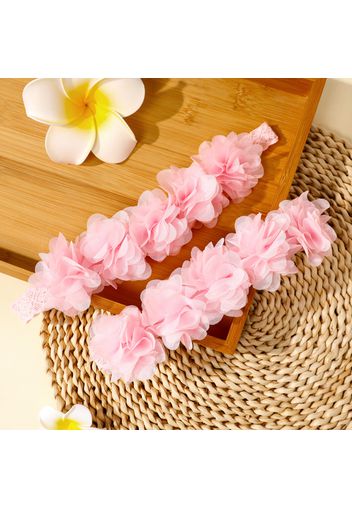 2-pack Floral Chiffon Headband for Mom and Me