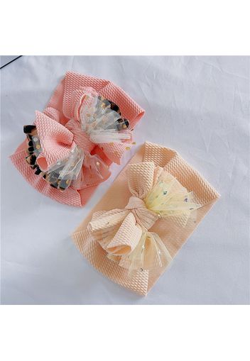 2-pack Big Bow Decor Textured Headband for Girls