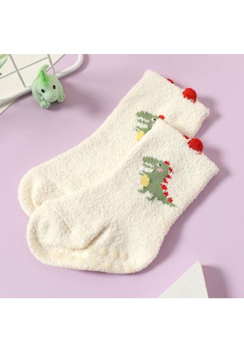 Baby / Toddler Cartoon Jacquard Non-slip Glue Socks