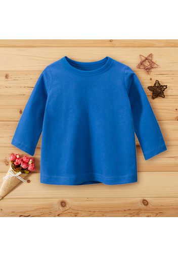 Baby / Toddler Causal Solid Long-sleeve Tee