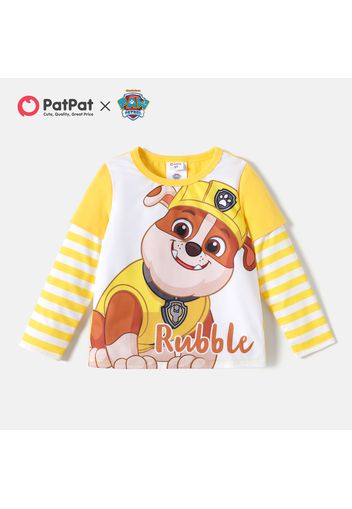 PAW Patrol Toddler Girl/Boy Striped Long-sleeve Cotton Tee