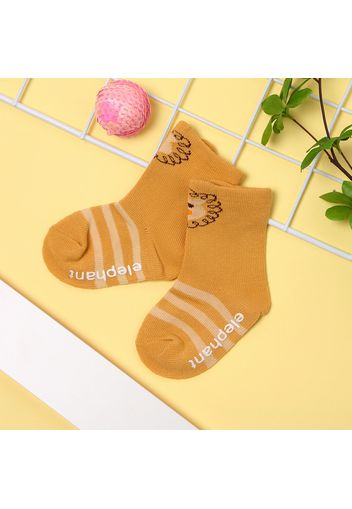 Baby / Toddler Cartoon Animal Letter Graphic Antiskid Floor Socks