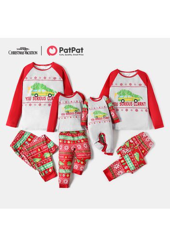 Christmas Vacation Family Matching Christmas YOU SERIOUS CLARK Top and Allover Pants Pajamas Sets