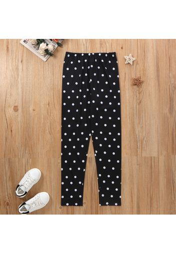 Kid Girl Floral & Polka dots Leggings