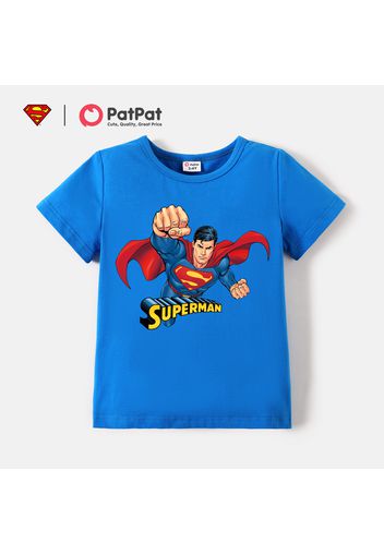 Superman Toddler Boy Super Hero Cotton Short-sleeve Tee