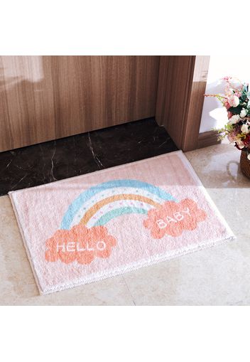 Cartoon Floor Mat Bathroom Absorbent Mat Bedroom Non-Slip Shower Bath Mat Area Rug Entrance Carpet