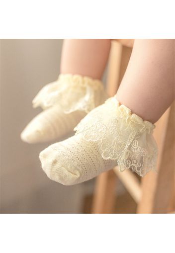 Baby Girl Lace Ruffle Socks