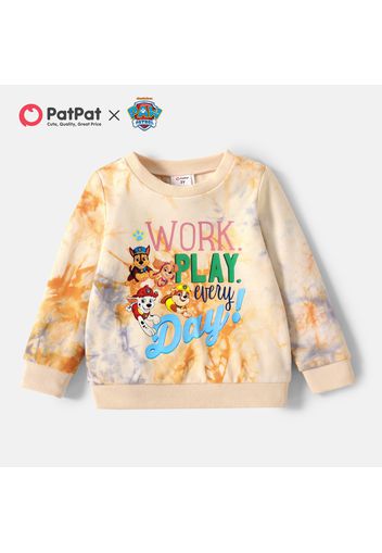 PAW Patrol Toddler Boy/Girl 100% Cotton Pups Team Tie-dye Sweatshirt