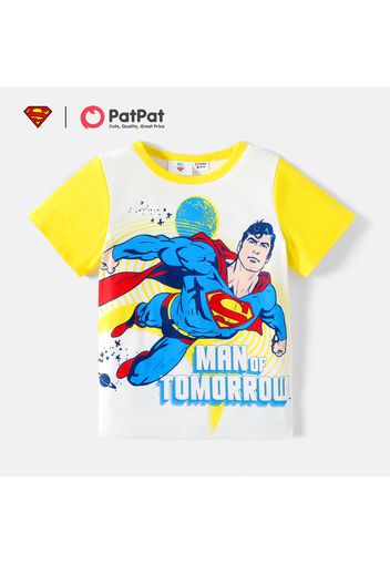 Superman Kid Boy Colorblock Super hero Tee