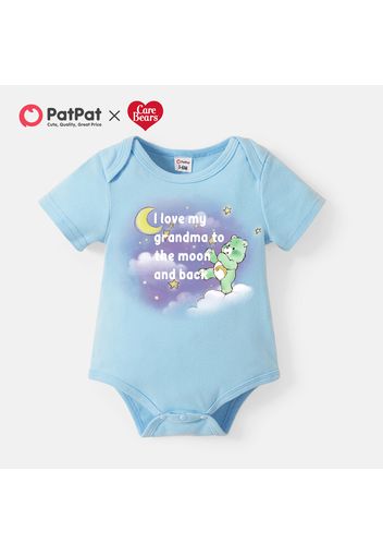 Care Bears Baby Boy/Girl Stars and Moon Cotton Bodysuit