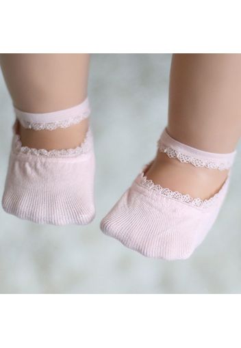 Stylish Solid Lace Design Invisible Socks