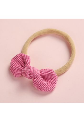 Pretty Bowknot Solid Hairband for Girls