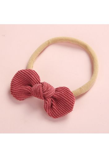 Pretty Bowknot Solid Hairband for Girls