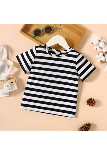 Toddler Boy Casual Stripe Short-sleeve Tee