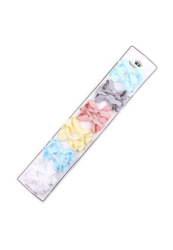 12-pack Bow Knot Decor Hair Clip（Multi Color Available）