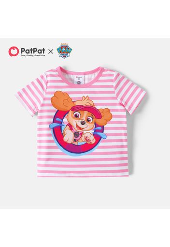 PAW Patrol Toddler Boy/Girl Puppy and Stripe Tee