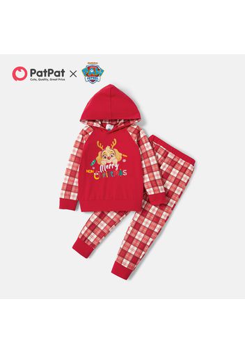 PAW Patrol 2-piece Toddler Girl Merry Chirstmas Skye Hooded Sweatshirt and Pants Sets