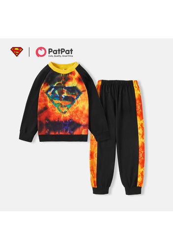 Superman 2-piece Kid Boy Superman Logo Sweatshirt and Pants Set