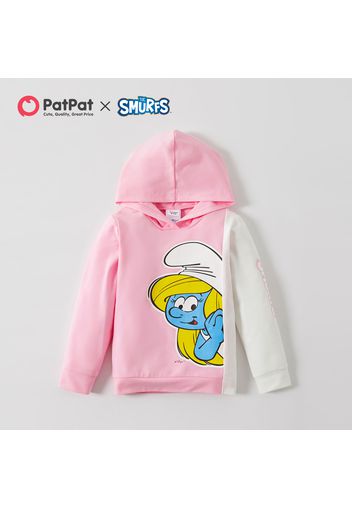 Smurfs Kid Boy/Kid Girl Graphic Colorblock Hoodie Sweatshirt