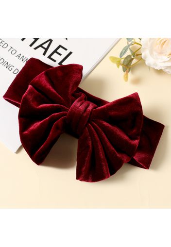 Solid Color Bowknot Headbands for Girls