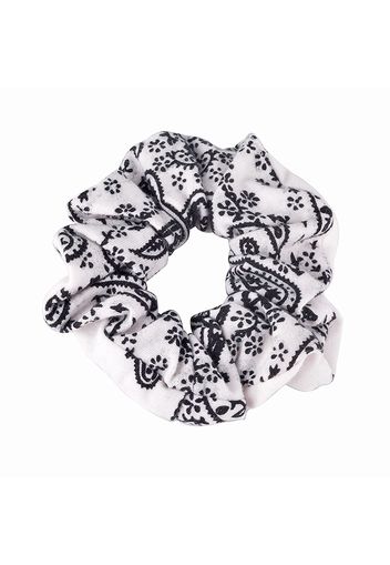 Women Allover Paisley Print Scrunchie