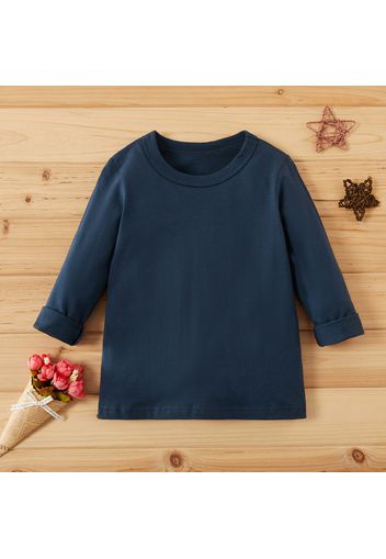 Baby / Toddler Causal Solid Long-sleeve Tee