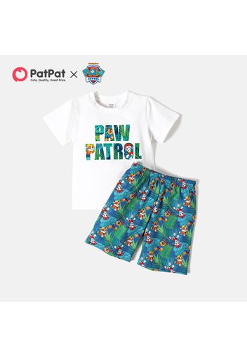 PAW Patrol 2-piece Toddler Boy Cotton Tee and Allover Shorts Set