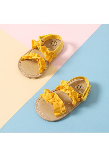 Baby / Toddler Ruched Dual Strap Sandals