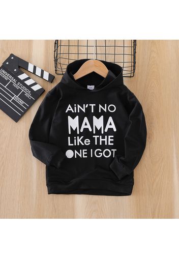 Toddler Boy Casual Letter Print Hoodie Sweatshirt